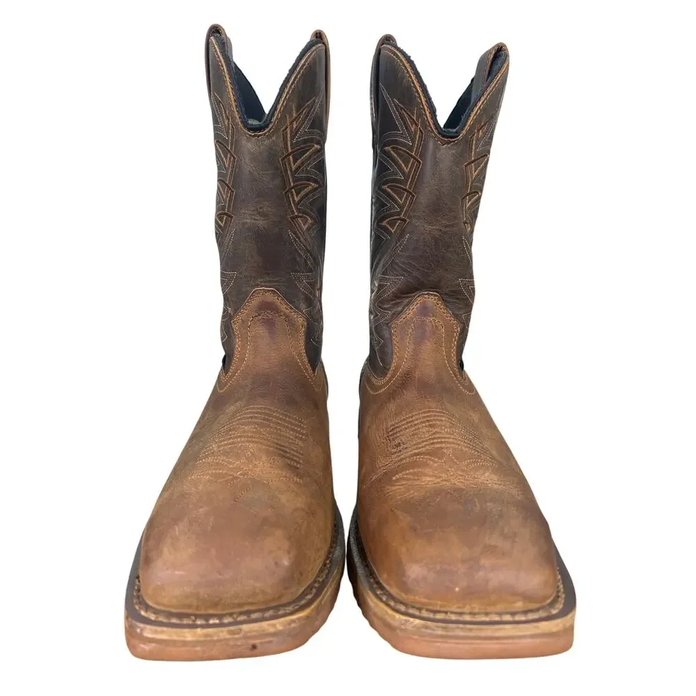 Irish Setter By Red Wing Marshall Brown Steel Toe Western Work Boot Size 9 E2